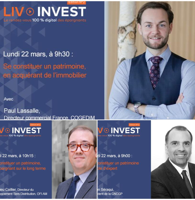 ChambreNCGP's tweet photo. 🎬SAVE THE DATE ! Lundi 22 mars à 9h, @julienseraqui , Président de la @ChambreNCGP viendra introduire #livinvest sur le thème : « comment se constituer un patrimoine ? » #patrimoine #épargne #immobilier #eventdigital
👉 https://t.co/115dlO3pvX https://t.co/0fynAawH0U