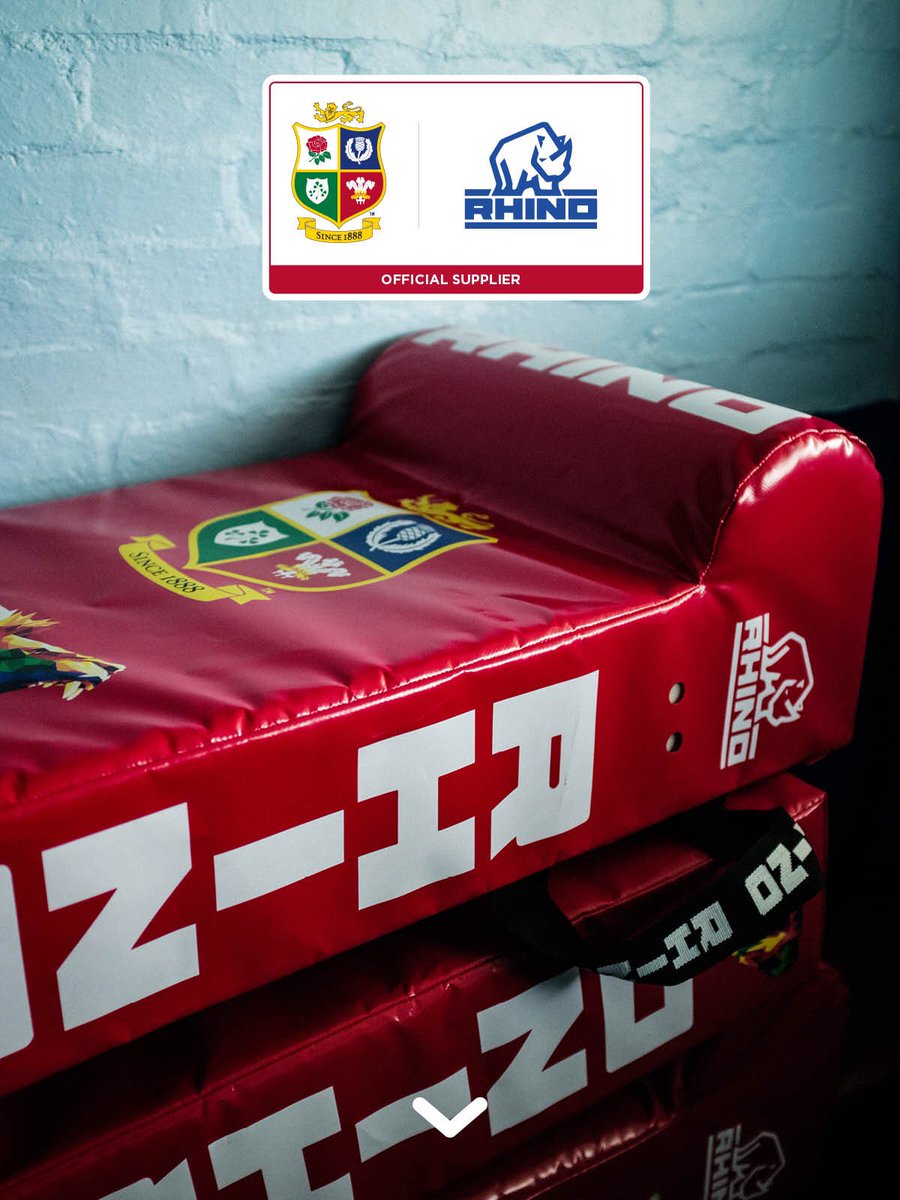 The <a href="/Rhino_Sport/">Rhino</a> and <a href="/lionsofficial/">British & Irish Lions</a> partnership continues. World class equipment and scrum machines available now to help drive your teams performance. DM <a href="/RhinoteamwearS/">Rhino Sport (Scot/NE)</a> for great deals.