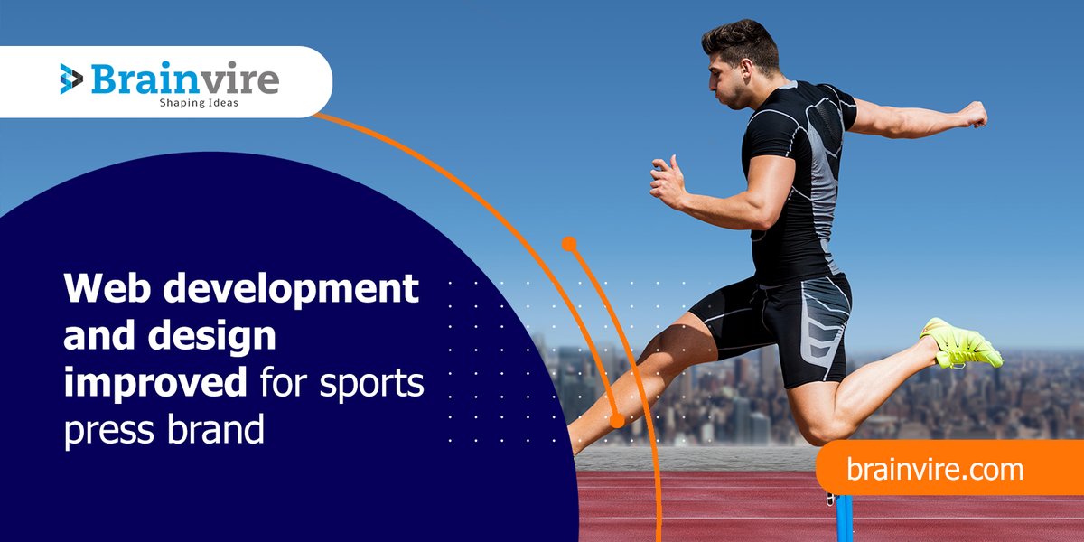 Brainvire's tweet photo. We improved accessibility with an improved website design and the latest functionality for a leading sports press brand. We added editing, posting, and thumbnail functions to enable the client to post live matches and sports videos. https://t.co/lcqMK1DGtF
#sportspress https://t.co/tZ7OyJNrRv