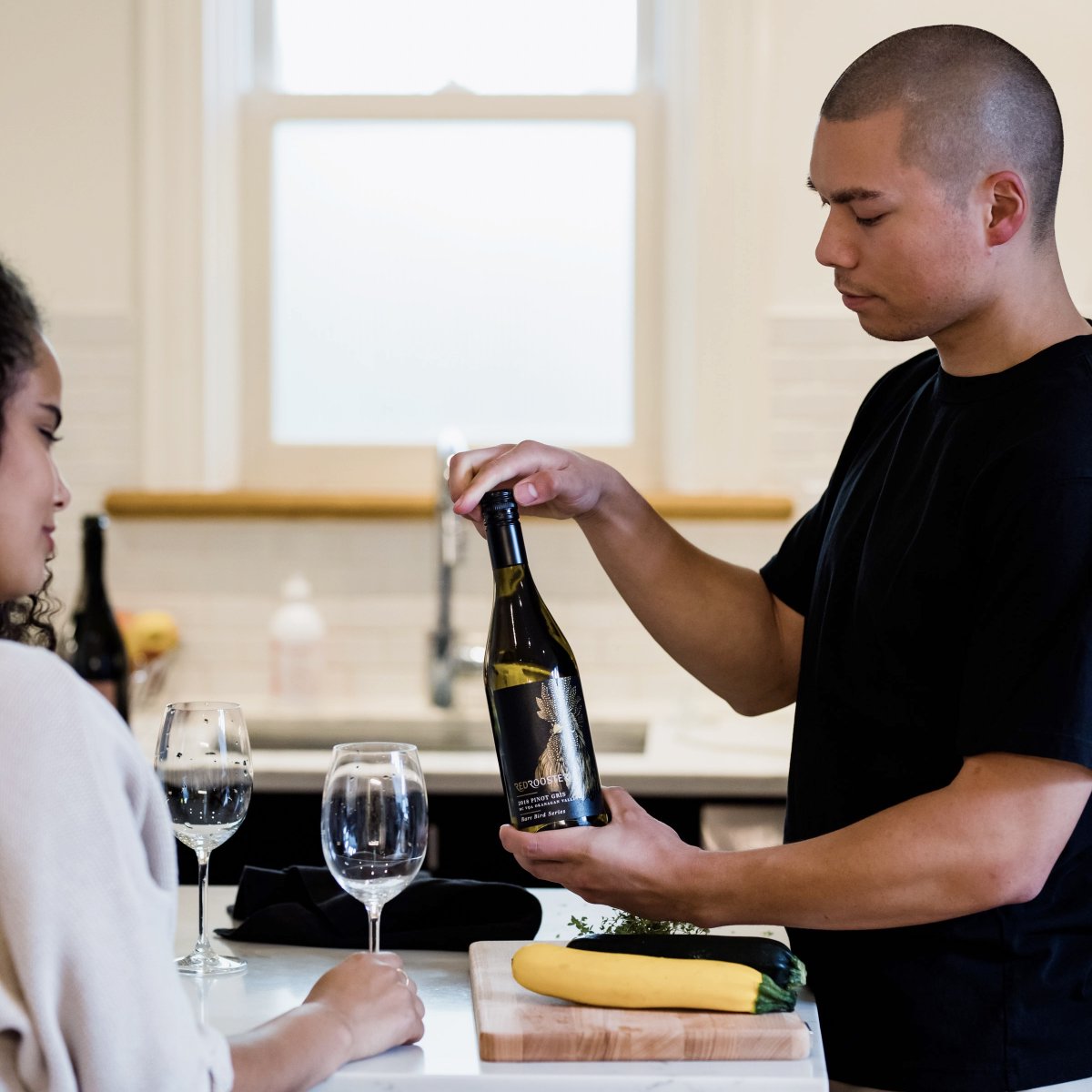 Experience the flavours at their best by chilling your wine to the optimal temperature. Lighter white wines like Riesling should be served around 7-10 ̊ C and those with more body, like Chardonnay, can be lightly chilled, sitting around 10-13 ̊ C. #RRW