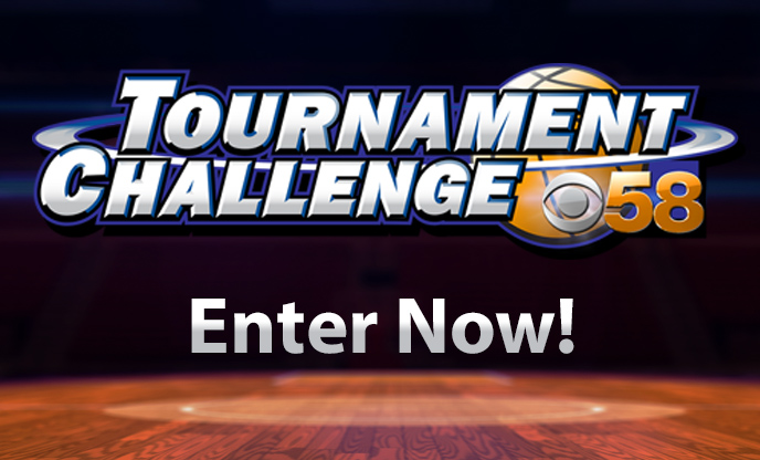 There's still some time left to complete your #MarchMadness #bracket for a chance to #win $1,000,000. We will also be awarding other local prizes including $500 Gift Cards, Pizza and more! Get in the game with the CBS 58 Tournament Challenge! #contest cbs58.com/contests