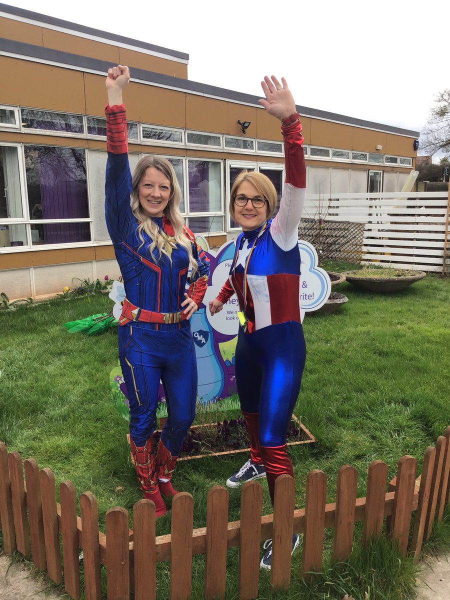 OffasMeadAc's tweet photo. #OMA #DRAGONCLASS #UNICORNCLASS
We have had a SUPER day for @comicrelief 🦸🏼♀️🦹🏻♂️🦸🏻♂️🦹🏼 https://t.co/ZbZ0cXlzYL
