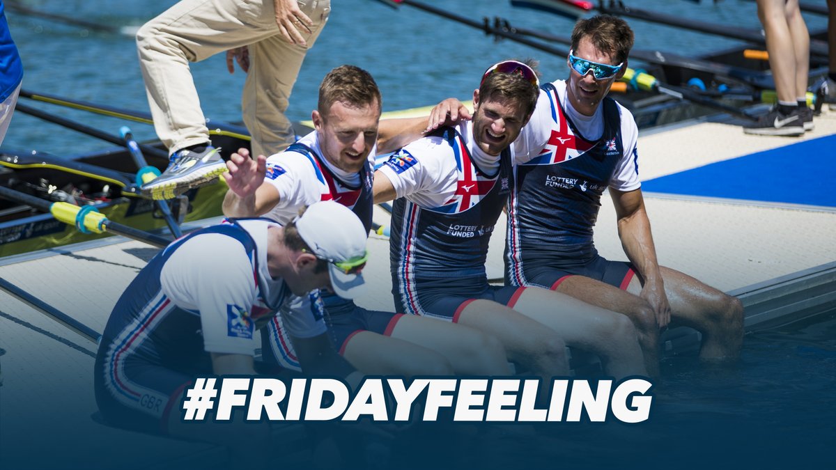 SASsoftwareUKI's tweet photo. We'll leave the medal-winning performances to the pros over at @BritishRowing, but we can certainly all celebrate the fact it's FRIDAY!
#FridayFeeling #Power2Row https://t.co/g690bT0vSt