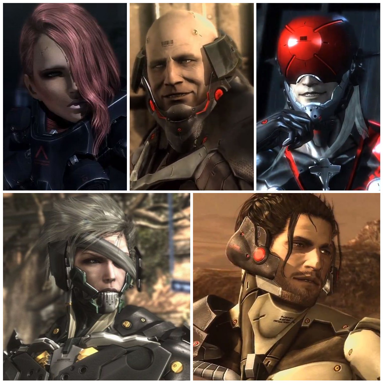 Metal Gear Out of Context 🇵🇸 on X: Metal Gear Rising characters and the  weather. [A thread]  / X