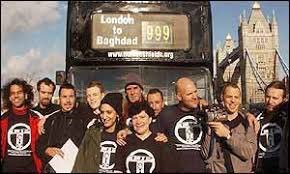 3/. In 2003, a convoy of 3 double- decker buses left London for BaghdadOn board were 50+ human shields; the first hundreds of Western anti-war activists to travel to  #IraqNone knew what lay aheadAll of them knew that they might not be coming back.  https://zcomm.org/zmagazine/the-human-shield-movement-by-stefan-simanowitz/