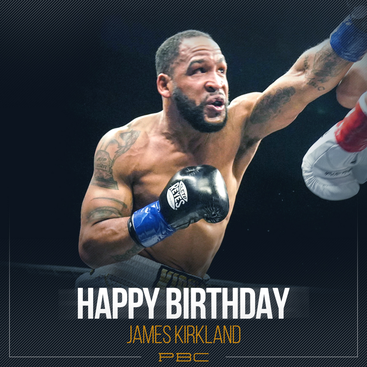 LIKE & REmessage to wish knockout artist James Kirkland a Happy Birthday!  