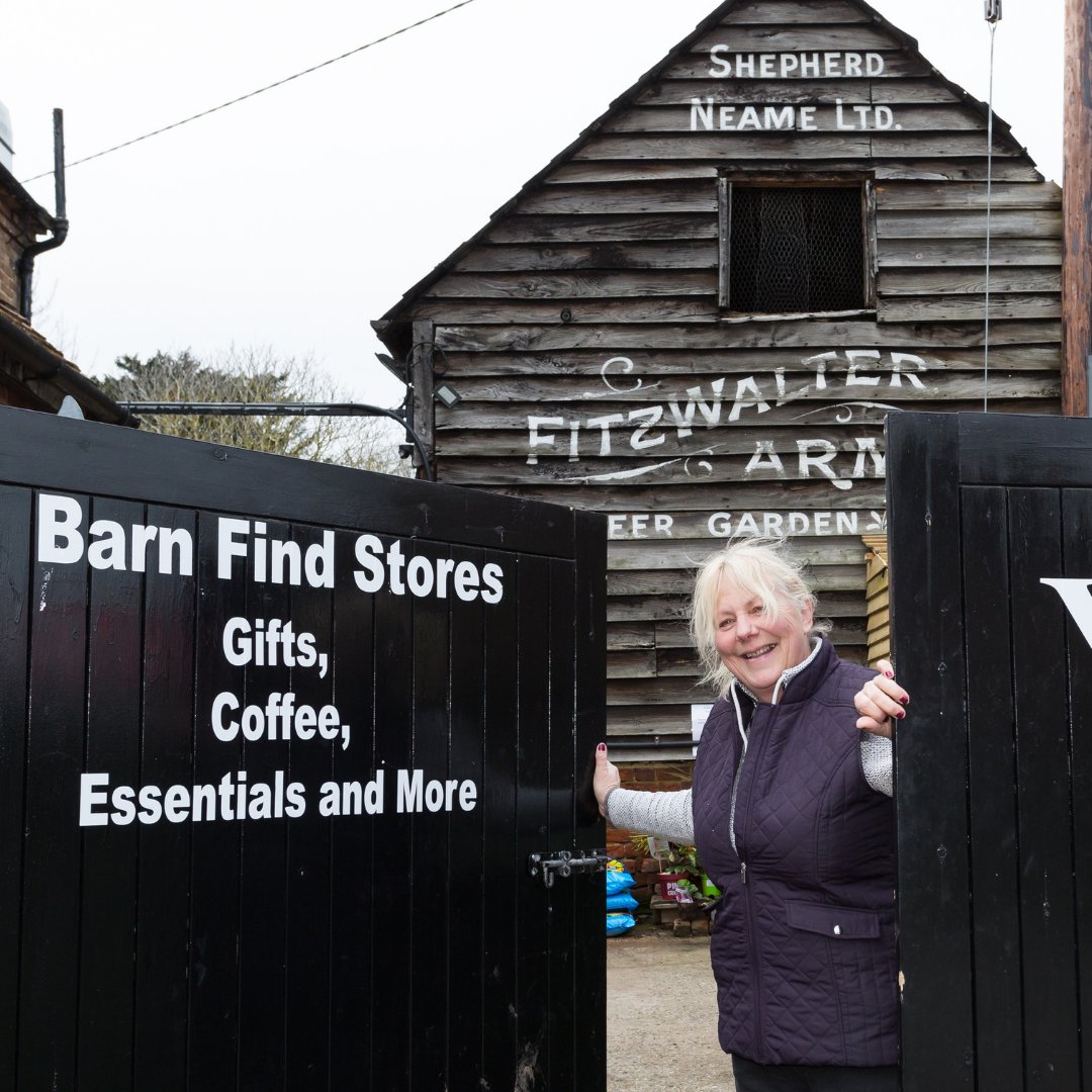 ShepherdNeame's tweet photo. The FitzWalter Arms, Goodnestone has transformed a disused barn into a village shop to support the local community with the help of a @PubistheHub_uk grant. Read more: https://t.co/fhP9REdqXH #pubs #pub #pubsmatter #community #longlivethelocal #goodnestone #fitzwalterarms https://t.co/xk5qpwG5rq