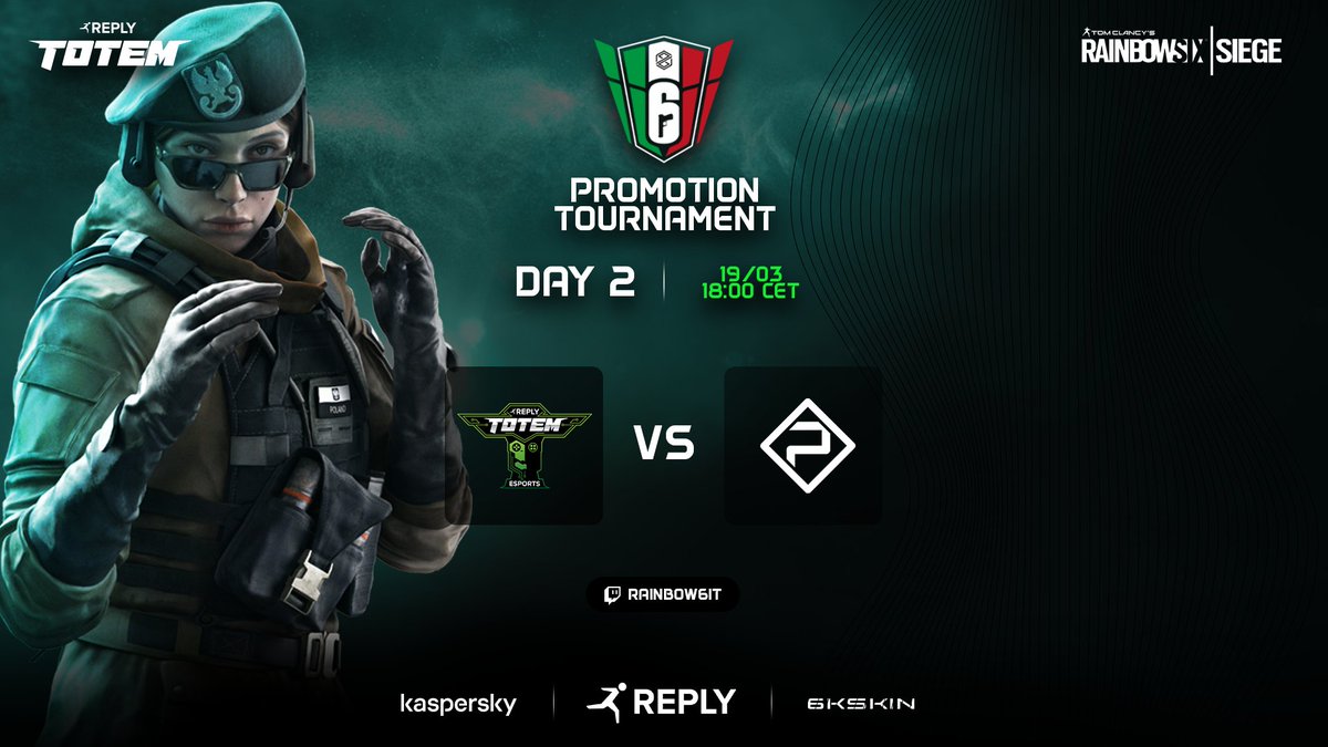 Reply_Totem's tweet image. Today our R6 team will play against @Outplayedstaff, trying to get the qualification to the PGNATS. Let's go guys 💪

📺 twitch.tv/rainbow6it

#GoTotem