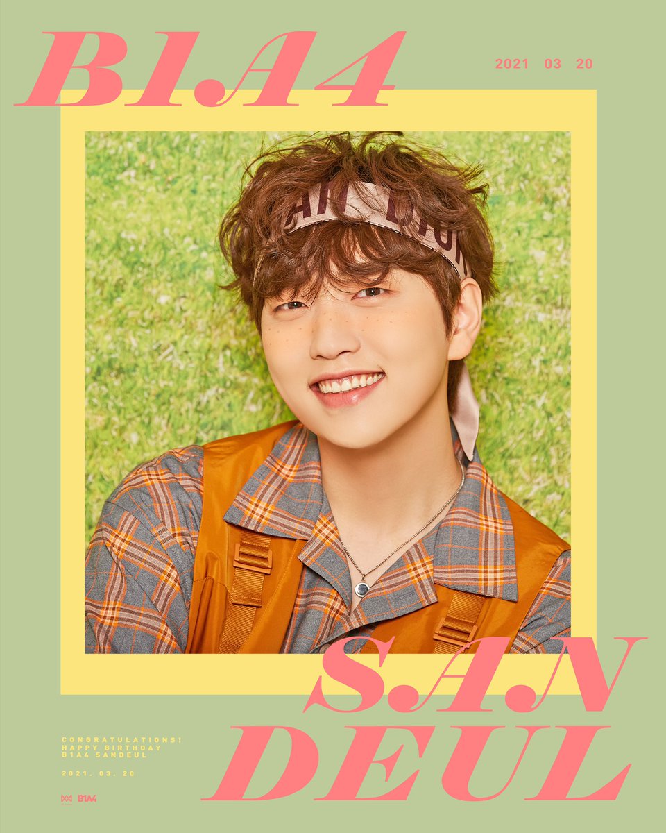 🎂오늘은 HAPPY SANDEULDAY🎂

B1A4 산들의 생일을 진심으로 축하합니다!🥳
(<a href="/SANDEUL920320/">삼돌</a>)

#B1A4 #산들 #SANDEUL #해피산들데이
#HAPPYSANDEULDAY