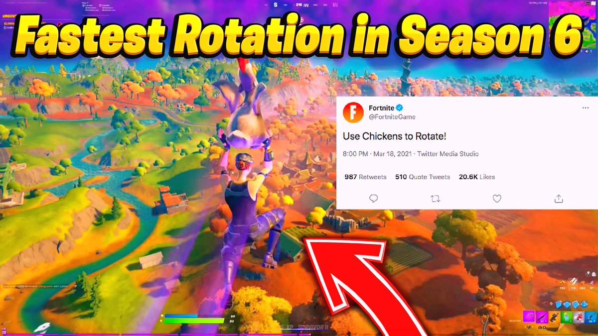 AlmightyyBTW's tweet photo. Fastest Rotation In Chapter 2 Season 6💨
🔗https://t.co/hs1Lxzwy7P
🔗https://t.co/hs1Lxzwy7P
🔗https://t.co/hs1Lxzwy7P
#FortniteSeason6 #FortniteNews #FortniteTips #FortniteTricks #devourtheprey #FortniteAnimals #FortnitePrimal #PS5
@devourggs_ @devourtheprey @devourfuture https://t.co/YRPqfWKThe