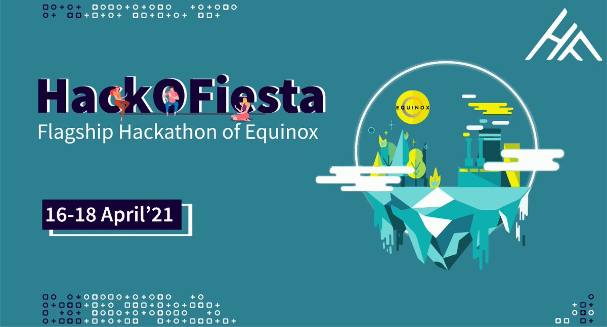 equinoxiiitl's tweet photo. Presenting, the first flagship event of Equinox'21 - HackOFiesta 2.0

More info:https://t.co/xlyT9WOPyR

#hackathon #Developer #development #webdev #techfest #meetup #Blockchain #github https://t.co/3kOr7RqzQq