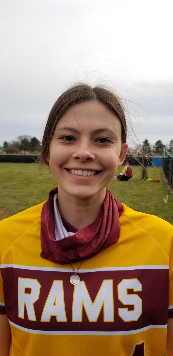 RossRamball's tweet photo. @MadisonMinges - Pitcher &amp; Outfield, her fav food is spaghetti, starting playing ball at 4, also plays volleyball &amp; performs in show choir, her role models are her parents because they always support her and make her want to do great. She will attend Good Sam College of Nursing. https://t.co/NeaqEKZDlD