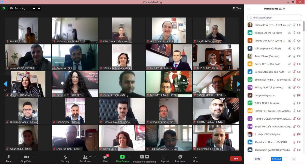 Tübitak 2237 kapsamında, Adnan Menderes Üniversitesi ve Aydın Mem işbirliği ile gerçekleşen "Eğitim Yönetiminde Değişim Zamanı"projesine bir hafta boyunca biz de katılım sağladık. Çok faydalı oldu. Emeği geçenlere teşekkür ederim. <a href="/Aydin_MEM/">Aydın İl Millî Eğitim Müdürlüğü</a> <a href="/Tubitak/">TÜBİTAK</a> <a href="/menderesedutr/">Aydın Adnan Menderes Üniversitesi</a> <a href="/Erzurum_Mem/">Erzurum İl Millî Eğitim Müdürlüğü</a>