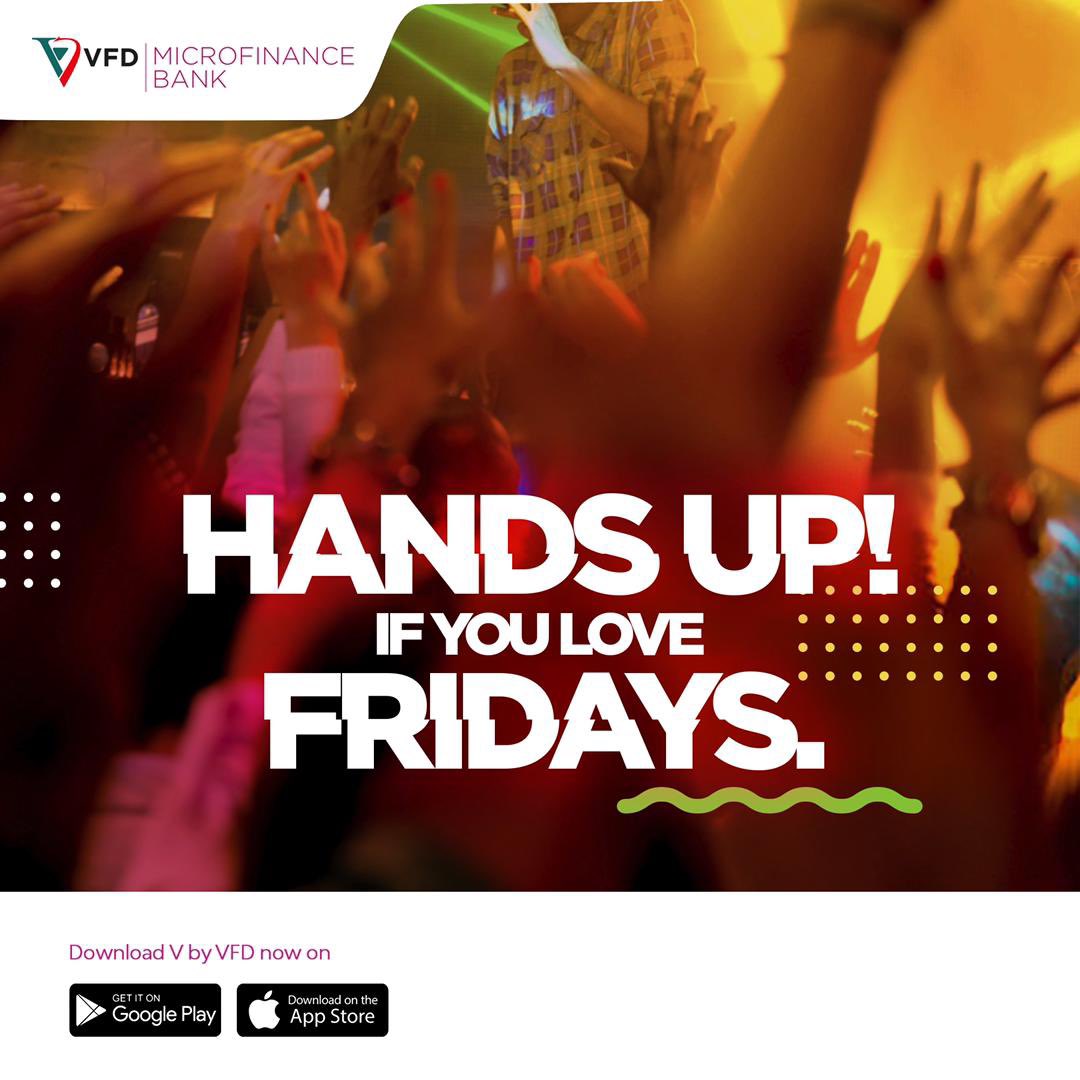 What plans do you have for the weekend?

Remember to always carry your essential TGIF buddies; the VBank App and V Cards. 

Have a fabulous weekend.
.
.
.
#getmore #vbyvfd #ｔｇｉｆ #tgif #downloadvbyvfd