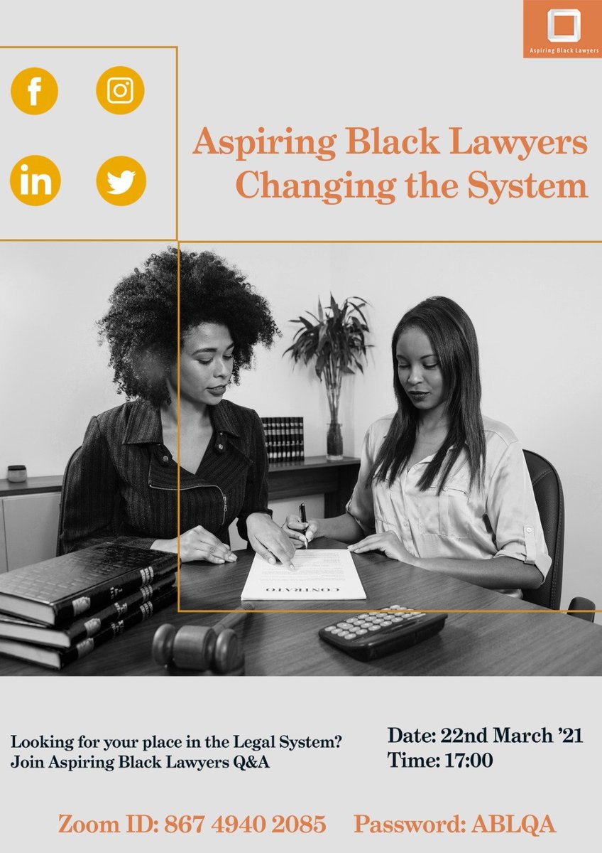 Aspiring Black Lawyers tweet media