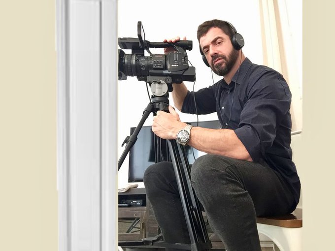 2 pic. Depois de muito tempo, agora meu melhor amigo, ator premiado internacionalmente, diretor nas mais
