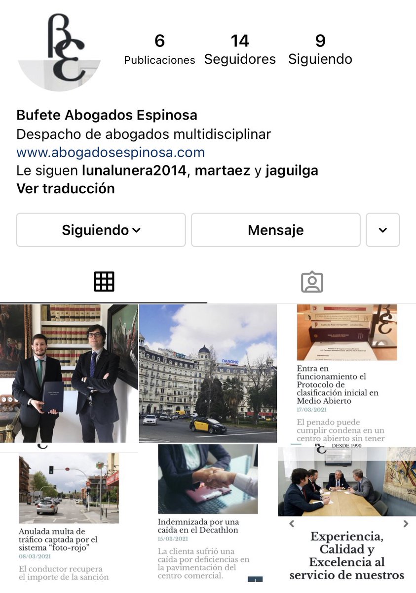 Bufete Espinosa tweet media