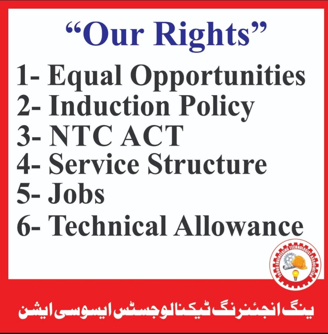 SajNagri's tweet image. Respected Prime minister please give #Equalrights to #Engineering_Technologists
#Service_Structure
#NTC_ACT
#Induction_Policy