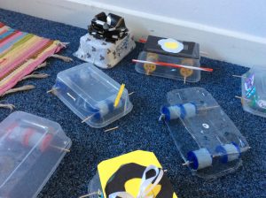 Mearns_Primary's tweet image. Here are some more of the STEM cars designed by P7.26 after learning how to make them from one of our parents. Thank you! #mpsstem