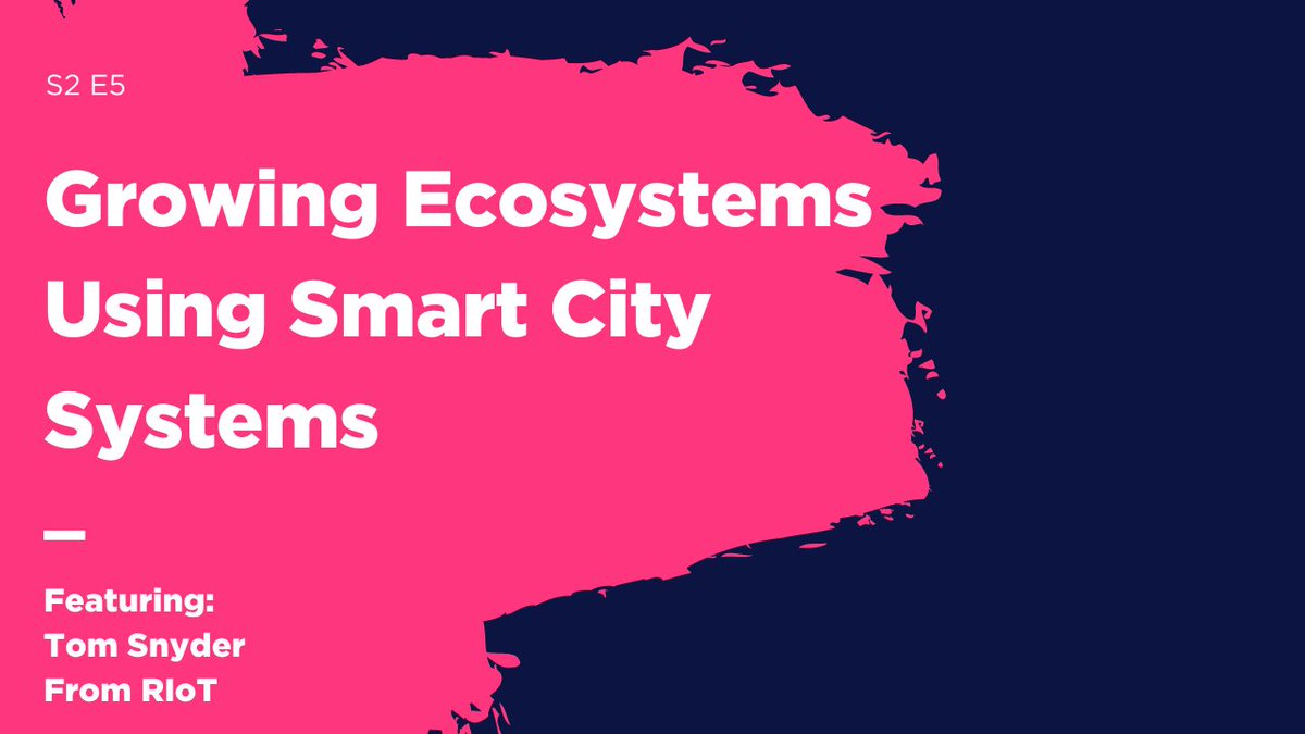 nextmattersmost's tweet photo. How to grow ecosystems using smart city systems? Join Nick Jordan as he talks with Tom Snyder and hear his input on how to grow ecosystms using smart city systems. Interested in learning more? Tune in to this week's podcast to learn more! https://t.co/u5Ask2UVmH