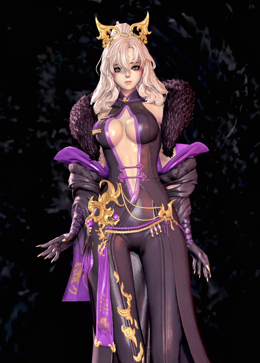 미호 의상 세트 