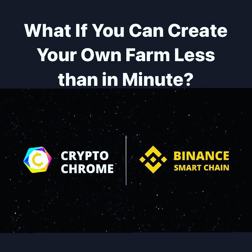 Crypto Chrome (@cryptochromeorg) on Twitter photo $100 #CHM Will Giveaway for One lucky answer.
Which will be your First Farm ?
<a href="/cryptochromeorg/">Crypto Chrome</a> <a href="/PancakeSwap/">PancakeSwap</a> $100 #CHM Will Giveaway for One lucky answer.
Which will be your First Farm ?
<a href="/cryptochromeorg/">Crypto Chrome</a> <a href="/PancakeSwap/">PancakeSwap</a>