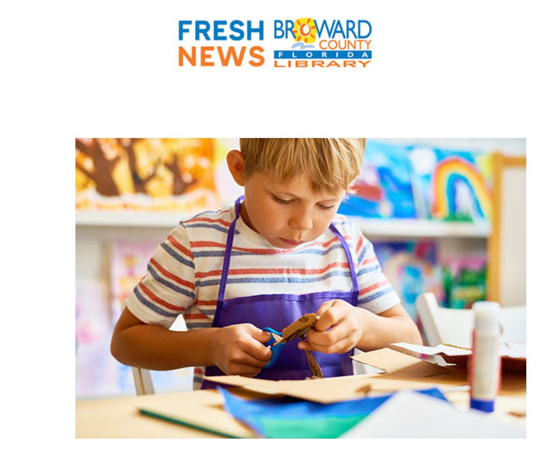 Check out all the Maker events offered by the Broward County Library: webapps6.broward.org/NewsRelease/Vi…