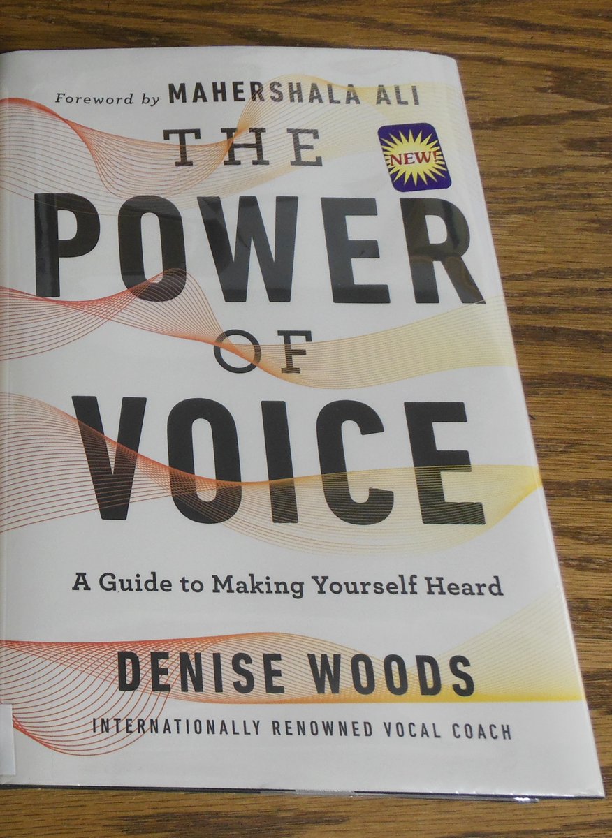 a 📖👀 worth reading for #BusinessOwners, #Entrepreneurs #FemaleExecutives #Managers #ThePowerOfVoice #DeniseWoods '...our voice is our most crucial instrument of expression.'