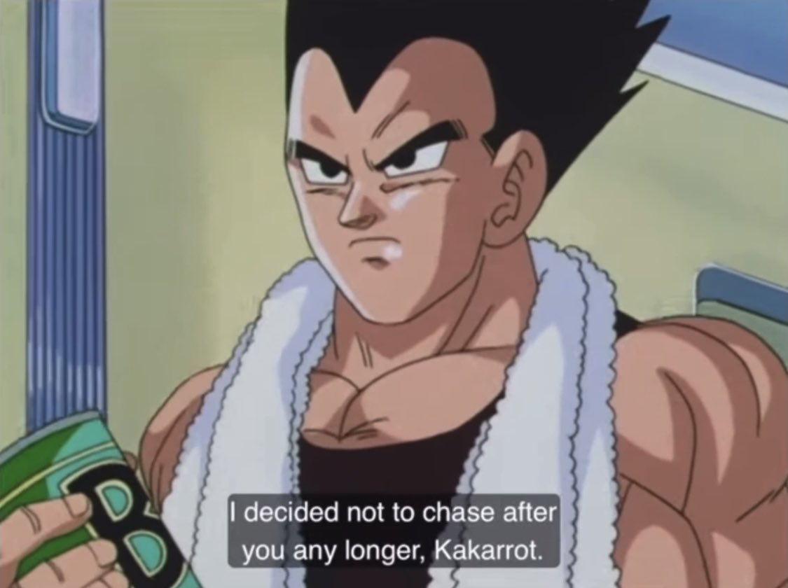 TheSalajin's tweet image. Casual reminder that GT Vegeta is the GOAT