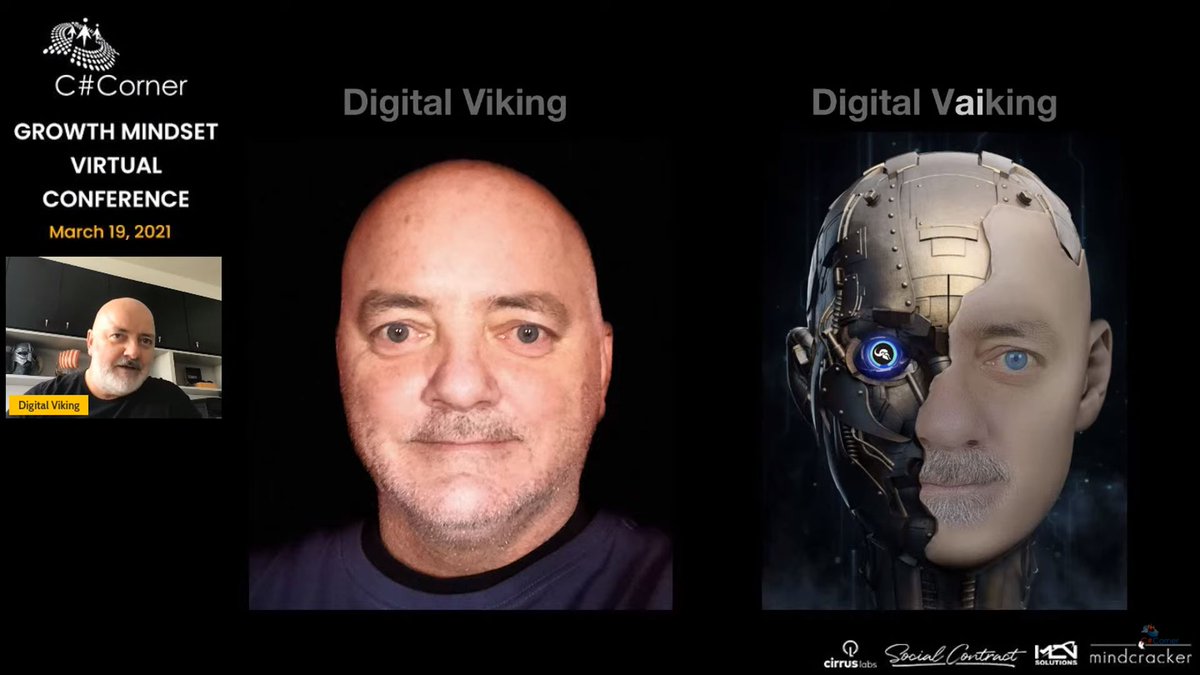 Cirruslabs1's tweet image. It&apos;s getting very interesting come listen, we&apos;re talking about Robotics and AI with Kjell. 

Live streaming&amp;gt;&amp;gt; lnkd.in/gF_j-Qw
C# Corner &amp;gt;&amp;gt; 

#GrowthMindset #csharpcorner #csharpcornerlive #cirruslabs #agilechat #enterpriseagility