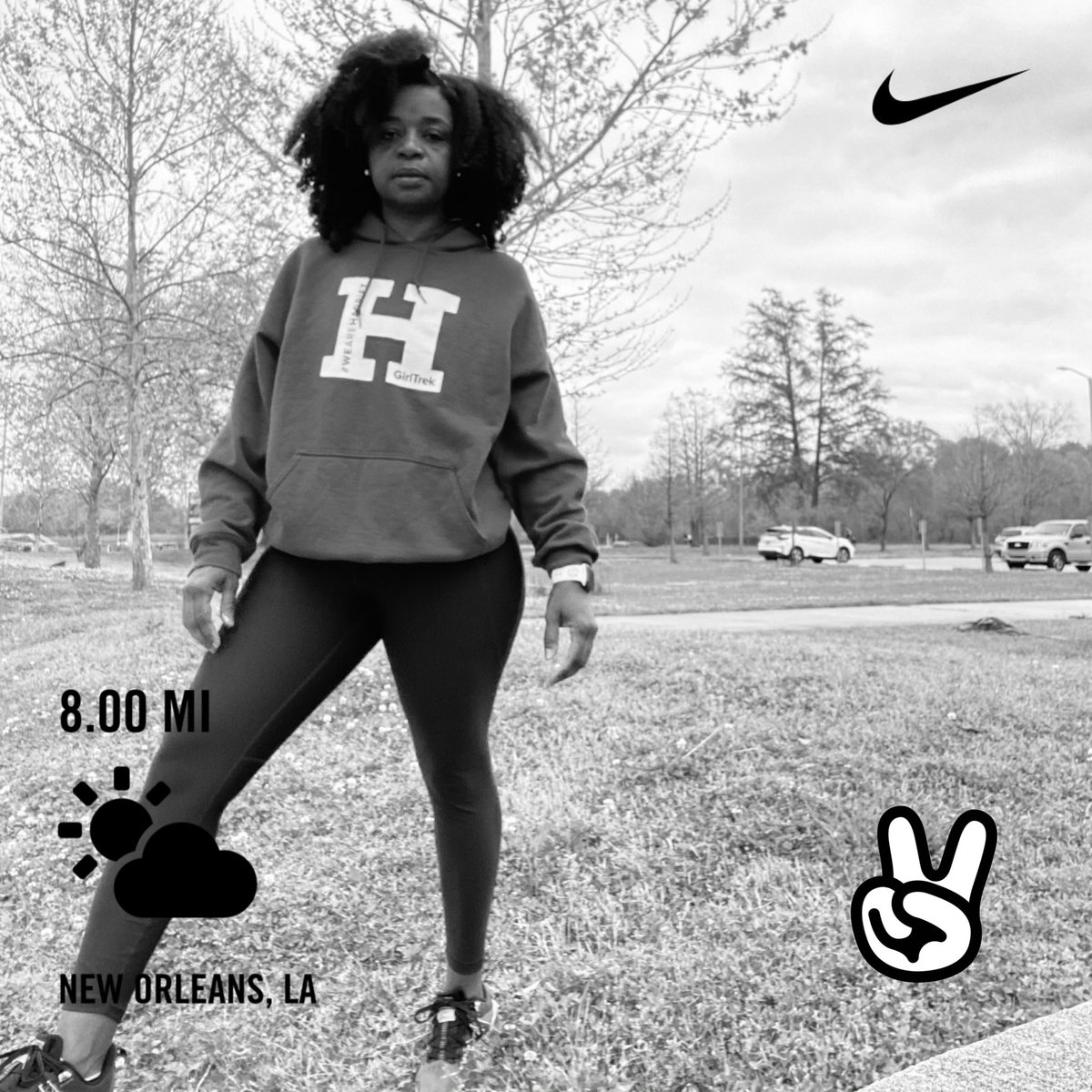 geauxnatural's tweet photo. When I stepped out my comfort zone...
#GirlTrek
#nolatreks
#BlackRunnersConnection
#BlackGirlsRun
#ccc10kTraining https://t.co/BH5PYcxyy4