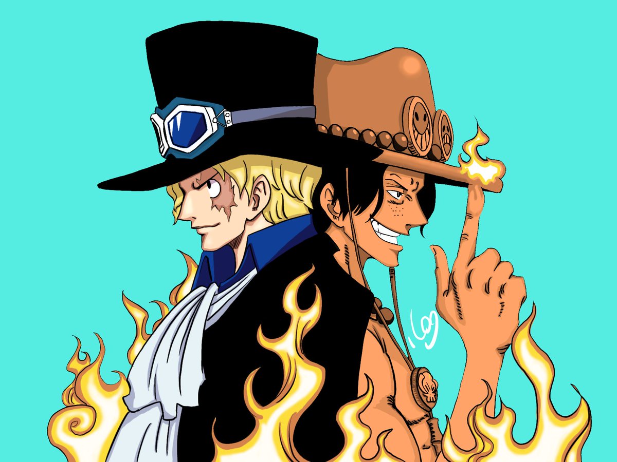 Log ワンピース考察 على تويتر サボ誕生日おめ エースの炎と共に進め サボ誕生祭21 サボ生誕祭21