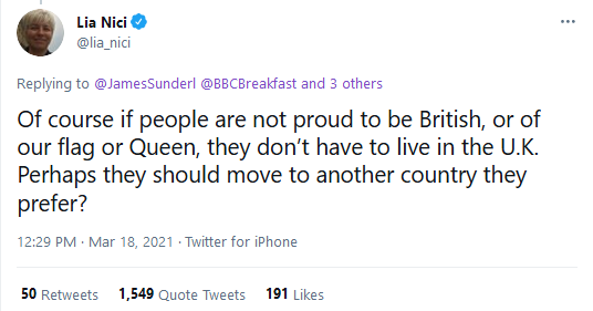 If you're still not convinced we're sliding towards fascism, this tweet by an ACTUAL MP might concentrate your mind. 

#ToryDictatorship #FlagShaggers