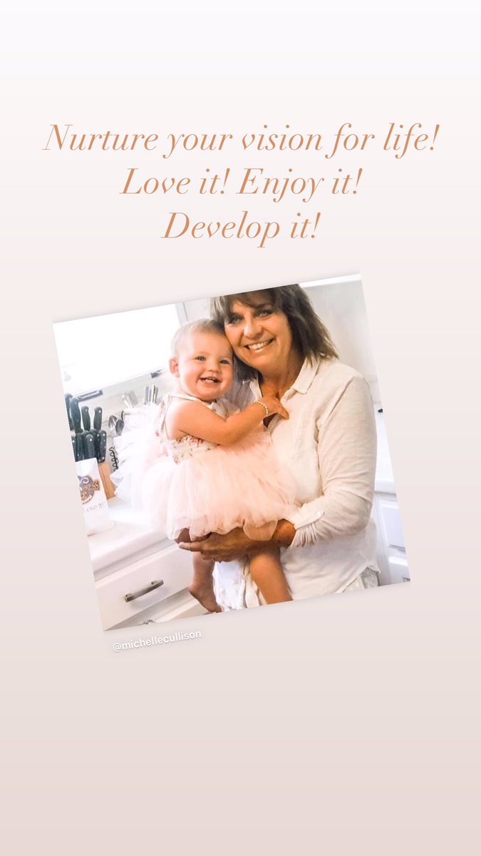 mcullison's tweet image. Nurture your vision for your life.
Develop it. Feed it. Protect it.   Do something every day to help it succeed!  It's like a baby that God gave you to care for!   Enjoy it! Love it! Let me know how that feels! 
#livebeautiful #developyourvision #allthingsarepossiblewithGod
