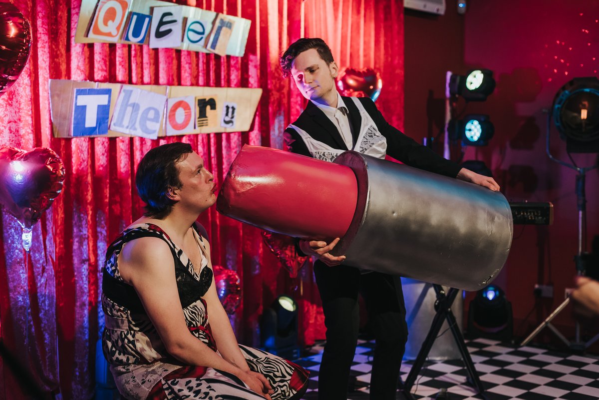 altcracks's tweet photo. Lips up, arse out, yeah, yeah, yeah! 1 week tonight we're performing in @QueerTheoryGla's TRANSCENDENCE! https://t.co/znZ4IFF3p0 https://t.co/4zfK5JaFOn