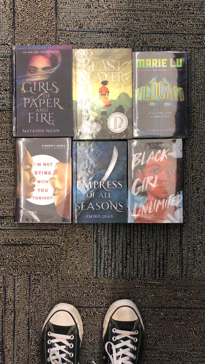 PHS_Library_'s tweet image. Hey Warriors, take a Spring “Break” from screen time with a book! We have tons of new additions to our collection, go to our google site or email the librarian to check one out