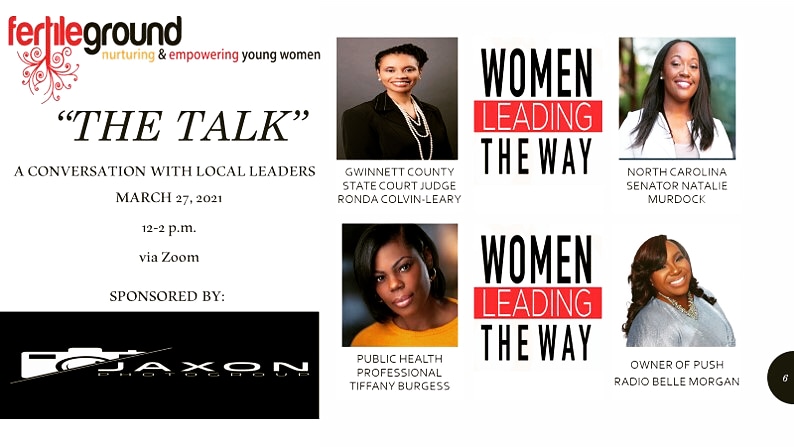 iambellemorgan's tweet photo. Excited to speak with our young girls on March 27th!!! #BlackMentors #FGMentoring #GirlPower #IAmBelleMorgan #PUSHRadio
For more info on Fertile Ground: https://t.co/DKJ24HQUjz https://t.co/CcMrmzYc1T