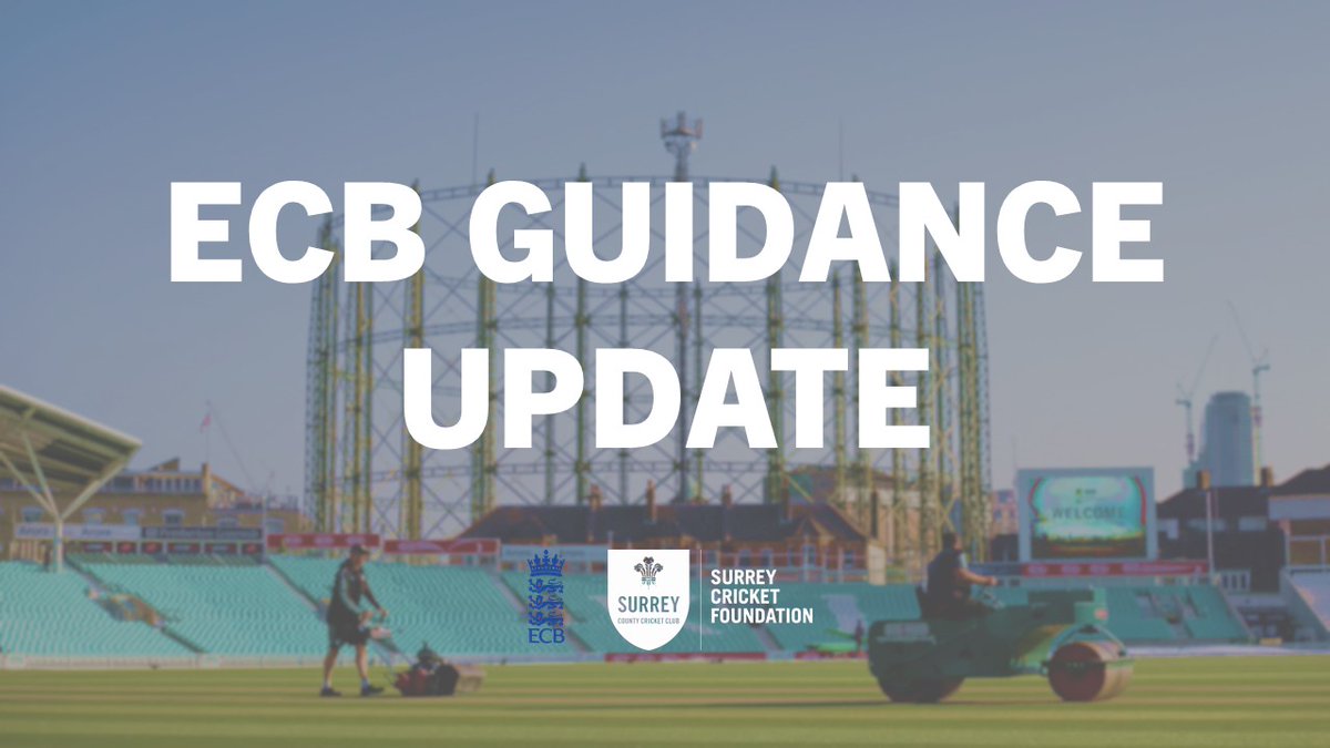 ‼️ Important ECB Guidance Update ‼️

The ECB has now released a roadmap for the return of cricket in England from 29th March 🏏

Please visit our website to find out more!
➡️ bit.ly/38TEvuT

📧 An email will also be sent to all our clubs this evening with more details