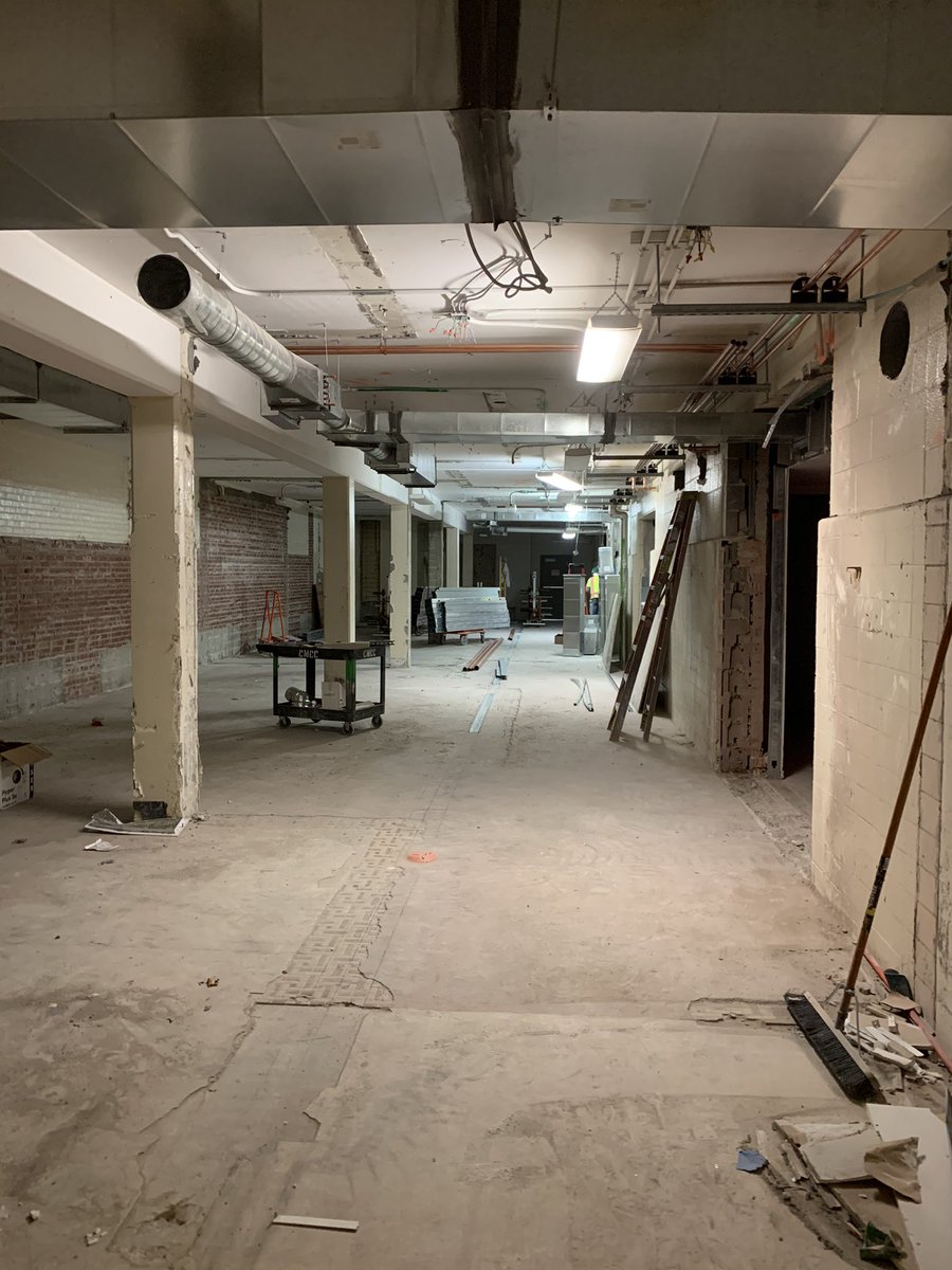 LHS_progress's tweet photo. Is this a before and after or after and before? The latter is correct! Our team has been hard at work getting the existing locker rooms demolished. New conference rooms, restrooms, and offices for the athletic staff are soon to be built in their place. #LearningInProgress https://t.co/Hnh5SntHg6