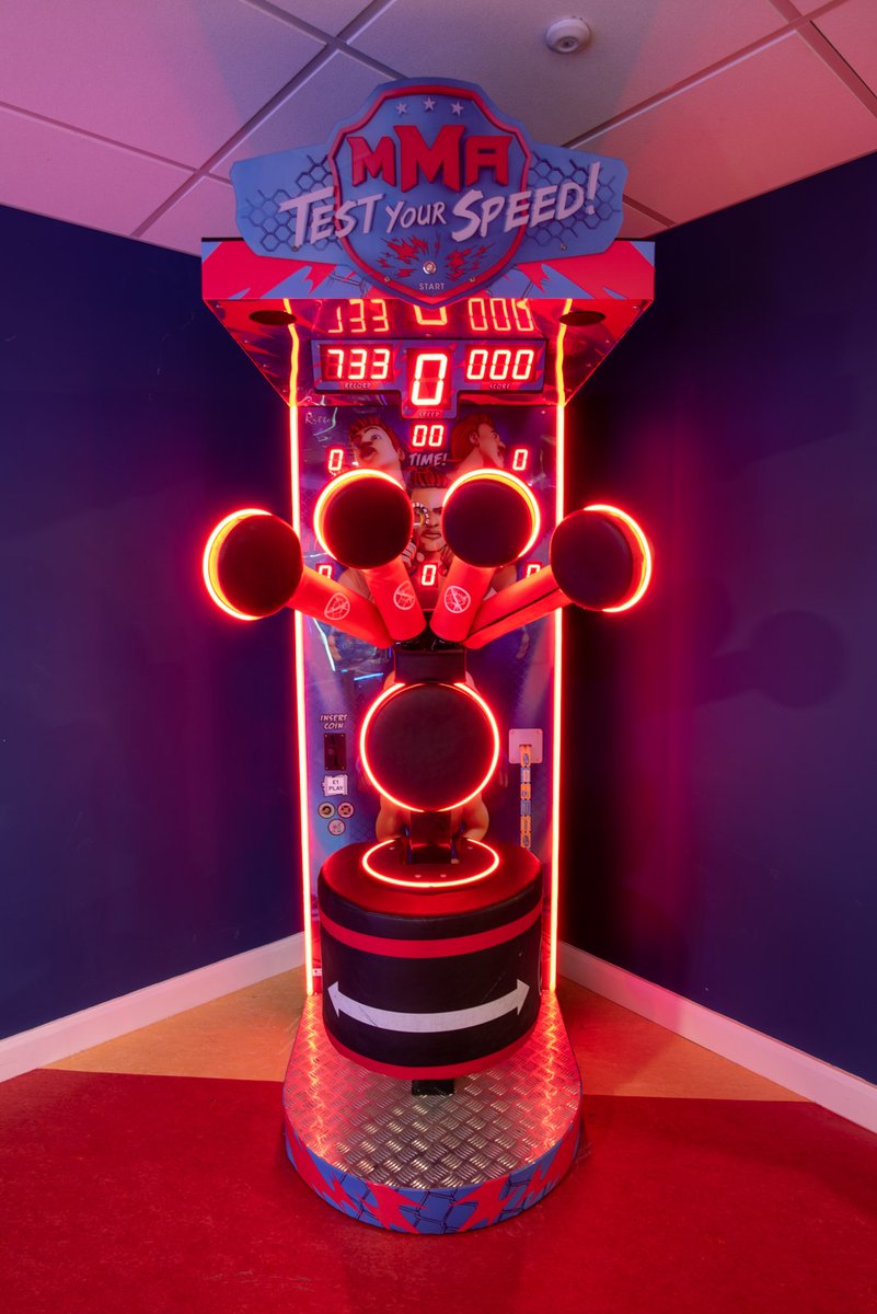 Test your speed by grabbing the MMA Test Your Speed (Ritter) ticket redemption games before they’re gone, just 2 left in stock. 1 x new £4,495 and 1 x ex-ops at £3,995 #jncsales 🥊⏰💪