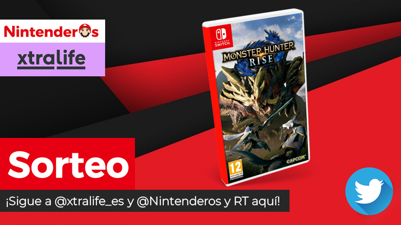 ¡Sorteamos una copia de Monster Hunter Rise para Nintendo Switch!

1⃣ Sigue a <a href="/xtralife_es/">xtralife</a> y <a href="/Nintenderos/">Nintenderos</a>
2⃣ RT aquí

¡Suerte! - nintenderos.com/2021/03/sortea…