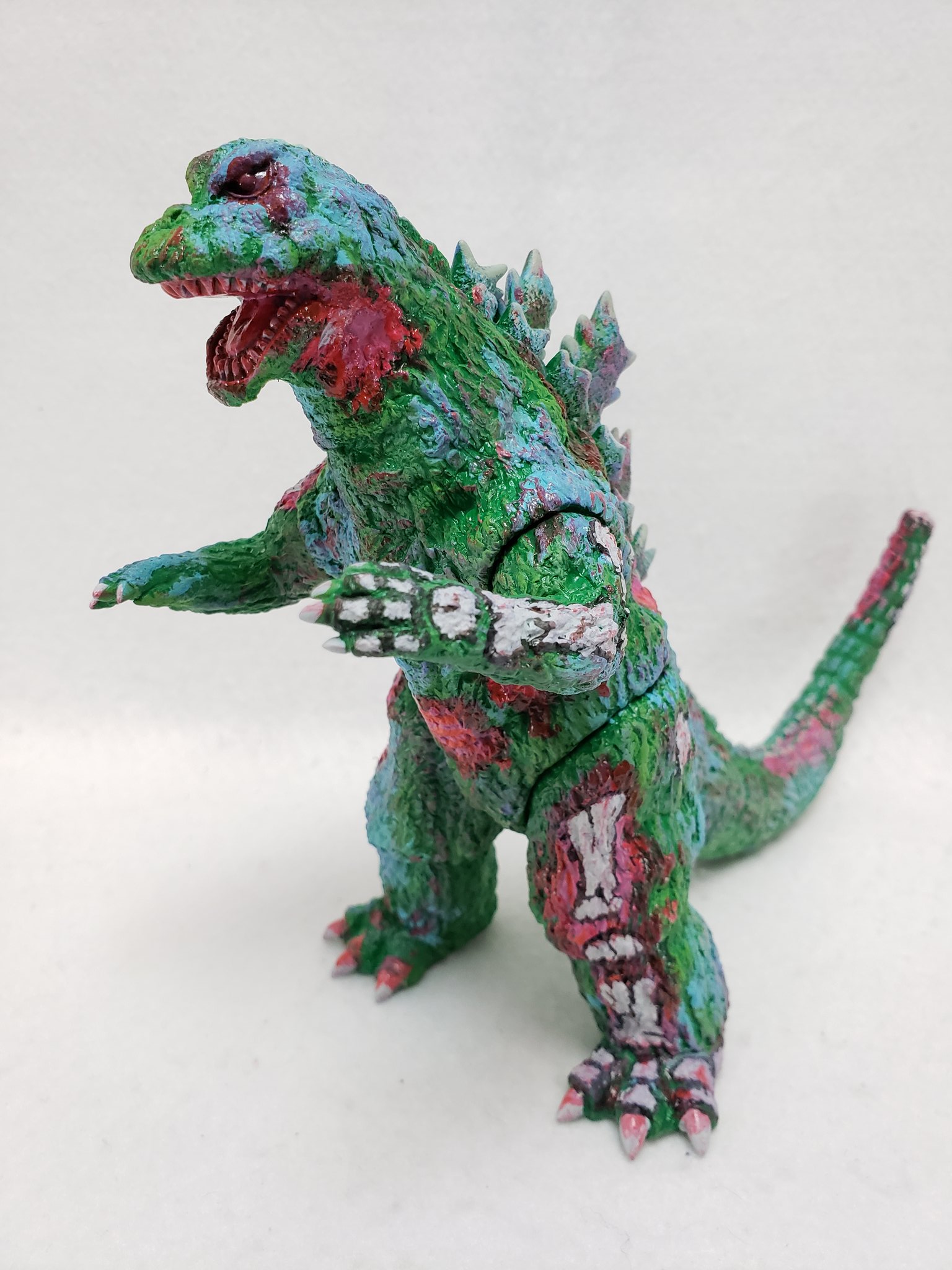Y・MSF ゴジラ マンダ 黄緑カラー Y・MSF ゴジラ マンダ 黄緑カラー（HiRoKi on X: 