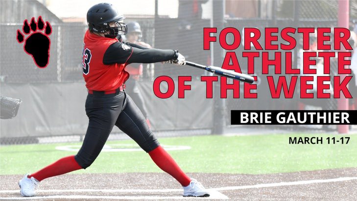 Forester Athletics (@lfathletics) on Twitter photo <a href="/LFCollegeSB/">Lake Forest College Softball</a> Brie Gauthier ‘23 was named Forester Athlete of the Week after collecting five base hits in her team's doubleheader split with Elmhurst College last week. #GoForesters
🔗 goforesters.com/sports/sball/2… <a href="/LFCollegeSB/">Lake Forest College Softball</a> Brie Gauthier ‘23 was named Forester Athlete of the Week after collecting five base hits in her team's doubleheader split with Elmhurst College last week. #GoForesters
🔗 goforesters.com/sports/sball/2…