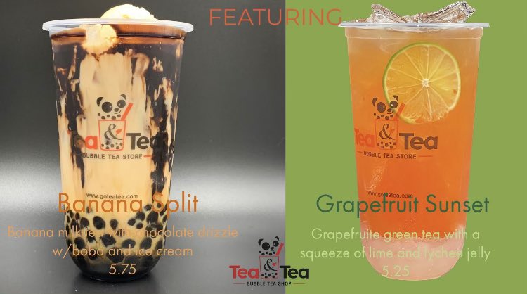 teanteausa's tweet photo. Happy Friday! ☀️

Today’s Hours 11AM - 10PM 

#pdx #boba #oregon #portland https://t.co/Uq1kcl7dil
