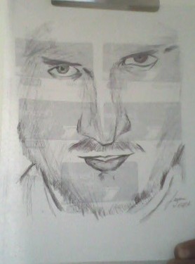 aqui una muestra de los retratos a boligrafo