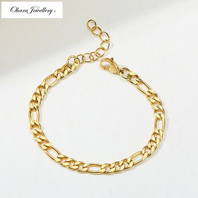 OharaJewellery's tweet image. buff.ly/3nHAVJ2 18K Yellow Solid Gold Filled 5MM Curb Cuban Figaro Link Chain Bracelet £9.99! #fashion #photography #instajewelry #art #love #style #design #bride #beauty  😊