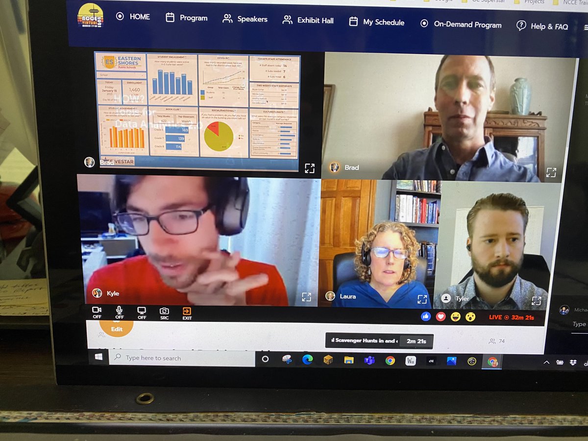 MHigley_NCCE's tweet photo. Tools for Data Analytics with @_bradfischer and the Five Star team!  Thanks for being apart of #NCCE21 https://t.co/St228qUOrm