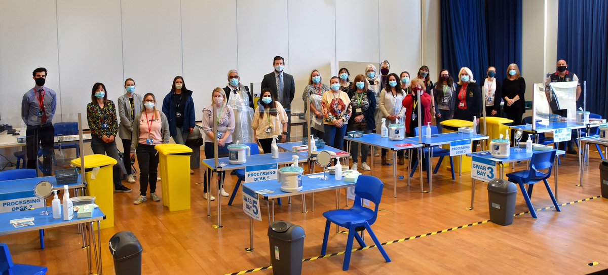 DrapersPrincipl's tweet image. #masstesting done!!! I couldn’t be more proud than I am of our team of @Drapersacademy testers!  Hero’s protecting the school community.  Over 3200 tests completed and only 5 positive cases, with no positives on test 3.  #schoolsreopeninguk