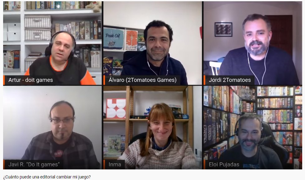 nucaica's tweet photo. Ahora mismo en @asociacionludo #PyT2021
"¿Cuánto puede una editorial cambiar mi juego?"
#juegosdemesa  #prototipos #gamedesign
@doitgames1 @2TomatoesGms @eloipujadas @Danaxi 
https://t.co/2xp7P0vNKp https://t.co/aPGCF9tTF8
