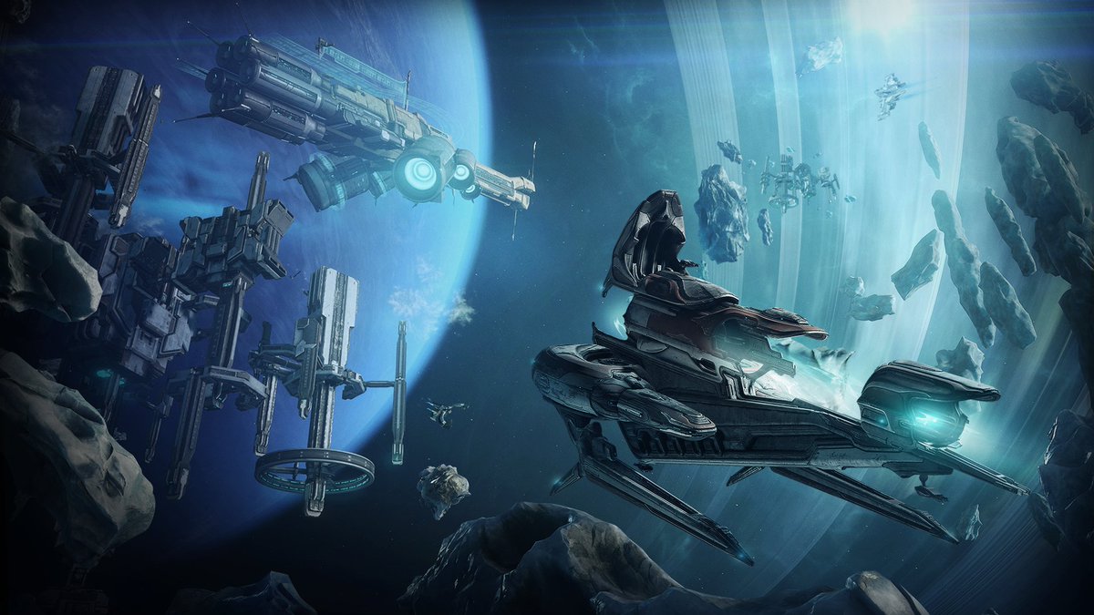 PlayWarframe's tweet photo. ✈ Recruit your Crew 
🚀 Board a redesigned Railjack
💥 Push back the Corpus fleet

Corpus Proxima and The New Railjack is live now on PC! https://t.co/p6e6WkbTR5 https://t.co/PXUKiDFlax